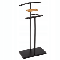 Drabužių ir papuošalų kabykla, stovas iš bambuko ir metalo - 114,2cm.