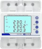 3Phase380V 100A Smart Power Meter Tuya dvikryptis KWh skaitiklis su per žemos įtampos apsauginiu reliniu jungikliu Curre Pramoninės elektros relės