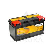 Akumuliatorius KYOTO 12 V, 100 Ah, 900 A, pliusas dešinėje