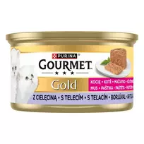 Veršienos putėsiai kačiukams GOURMET GOLD