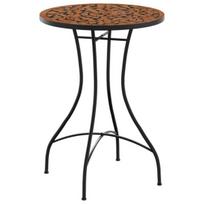 Mozaikinis Bistro staliukas，Bistro stalas, terakota, 50x70cm, keramika CFE45746