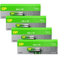GP Super Alkaline AA elementai LR6 15A GP15A 1.5V, 40 vnt