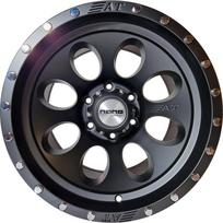 Ratlankis NANO 5187 R16x8.5 6x139.7 ET -15 CB 110.1 (Full Matt Black) (955 kg)