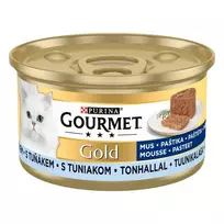 Paštetas katėms su tunu GOURMET GOLD, 85 g