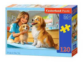 Dogs at the Vet 120-Piece Puzzle B-13616-1