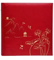 Albumas  GED KD46200 LOTUS POND RED 10x15 200 | kišeninis | knyginio rišimo