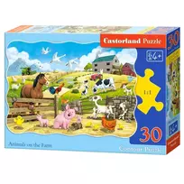 Animals on the Farm 30-piece puzzle