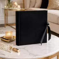 Albumas  GED DBCSS20 VELVET ONYX 25x25/40psl | kreminiai lapai | kampučiai/lipdukai | knyginio rišimo