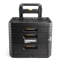 TOUGHBUILT StackTech - 3 stalčių dėžė su ratukais