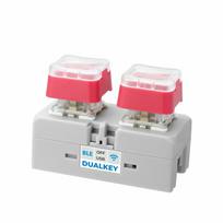 Chain DualKey – programuojamas modulis su dviem mechaniniais klavišais – ESP32-S3 – M5Stack C147