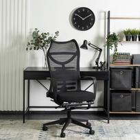 Acton ACTON ergonomiška pasukama biuro kėdė su pakoja, juoda