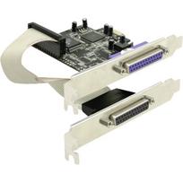 DeLock PCI Express Card 2 x Parallel - Parallel-Adapter - PCIe - parallel - 2 Anschlüsse (89125)