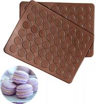 Silikoninė forma Macarons sausainiams – 38 × 28,5 cm