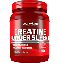 ActivLab Creatine Powder Super, Black Currant, 500 g