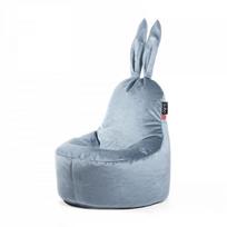 Sėdmaišis Qubo™ Mommy Rabbit, gobelenas, šviesiai mėlynas