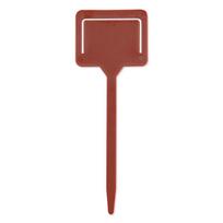 Lentelės augalų žymėjimui Bradas, 18x6cm, 10 vnt., brown