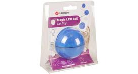 Flamingo Magic LED kamuolys katėms mėlynas 6,5cm