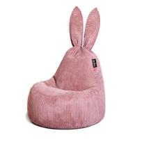 Vaikiškas sėdmaišis Qubo™ Baby Rabbit Brick Feel Fit, rožinis