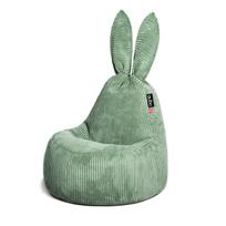 Vaikiškas sėdmaišis Qubo™ Baby Rabbit Forest Feel Fit, žalias