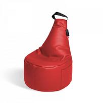 Vaikiškas sėdmaišis Qubo™ Fusion Strawberry Soft Fit, raudonas