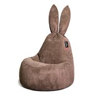 Vaikiškas sėdmaišis Qubo™ Baby Rabbit Land Feel Fit, rudas