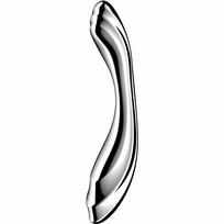 Satisfyer Pure Gravity 2 Double-Ended Stainless Steel Massager 27 cm