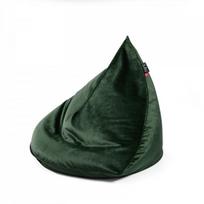 Sėdmaišis Qubo™ Taro Leaf, gobelenas, tamsiai žalias