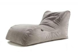 Sėdmaišis Qubo™ Lounger, gobelenas, pilkas