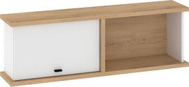 Cross CRO-24 pakabinama spintelė S – ąžuolas Cremona / balta, 120×39×25 cm