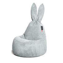 Vaikiškas sėdmaišis Qubo™ Baby Rabbit Pure Feel Fit, pilkas