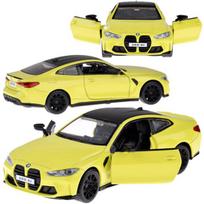 Metalinis automobilis BMW M4 su garso ir šviesos efektais, žalias