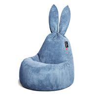 Vaikiškas sėdmaišis Qubo™ Baby Rabbit Laguna Feel Fit, mėlynas