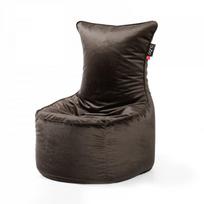 Sėdmaišis Qubo™ Muff, gobelenas, rudas