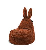 Vaikiškas sėdmaišis Qubo™ Baby Rabbit Marigold Fluffy Fit, rudas