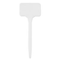 Lentelės augalų žymėjimui Bradas, 15x5,5cm, 10 vnt., white