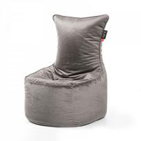 Sėdmaišis Qubo™ Muff, gobelenas, pilkas