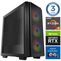 INTOP AQUA Ryzen 5 7500X3D 32GB DDR5 1TB M.2 NVMe SSD RTX 5060 Ti 16GB no-OS