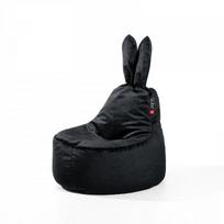 Vaikiškas sėdmaišis Qubo™ Baby Rabbit Onyx Fresh Fit, juodas
