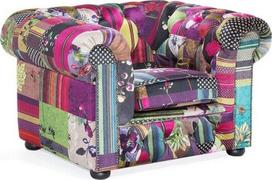 Beliani CHESTERFIELD audinio fotelis – klasikinis komfortas ir laiko patikrinta elegancija