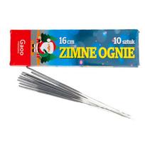 Šaltos bengališkos ugnelės, 16 cm, 10 vnt.