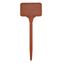 Lentelės augalų žymėjimui Bradas, 15x5,5cm, 10 vnt., brown