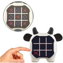 Elektroninis atminties žaidimas „Tic Tac Toe“ karvė, juodas/baltas