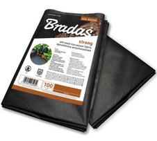 Agrotekstilė nuo piktžolių Bradas, 100 g/m², 0,6 x 10 m, neaustinė, juoda