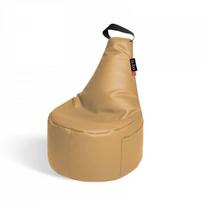 Vaikiškas sėdmaišis Qubo™ Fusion Peach Soft Fit, šviesiai oranžinis