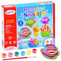 Kūrybinis rinkinys "Sealife" magnetukams iš gipso gaminti