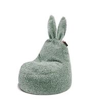 Vaikiškas sėdmaišis Qubo™ Baby Rabbit Cloud Fluffy Fit, mėlynas