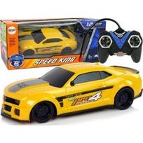 LEAN Toys LeanToys Sportinis automobilis 1:24 nuotoliniu būdu valdomas geltonas