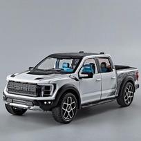 1:20 Ford Raptor F150 Off Road Pikapas Lydinio Metalo Liejimo Modelis Automobilis Stalo Ekranas Ornamentai Valentino Dienos Dovana Draugui