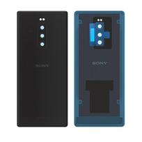 Sony Xperia 1 galinis dangtelis su kameros stikliuku (Juodas) (Pulled / Grade A)