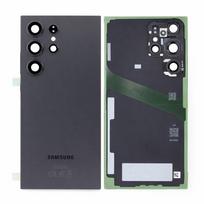 Samsung Galaxy S24 Ultra (S928) galinis dangtelis su kameros stikliukais (Titanium Black) (Pulled / Grade A)